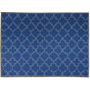 Anti Slip Mats for Kitchen Floor, 2 Sizes, Blue and White (2 Pieces)