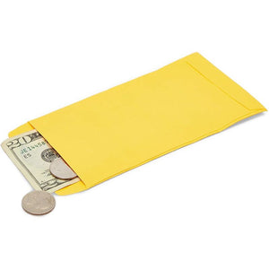 Budgeting Envelopes for Cash, Coins, Money (3.5 x 6.5 Inches, 100 Pack)