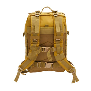 Military Tactical Army Backpack with Padded Shoulder Hiking & Trekking Bag, Coyote Tan, 12 x 20 in