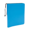 Trading Card Binder with 9-Pocket Plastic Sleeves, Zipper Organizer for 360 TCG Cards (Blue)