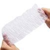 Single Use Spa Headbands for Women, Disposable Wraps (White, 120 Pack)