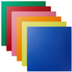 6 Pack Colored Acrylic Sheets for Crafts 11.75 x 11.75" - Square Blank Cast Plexiglass for Laser Cutting and Engraving in 6 Colors (2.79mm Thick, .11 Inch)