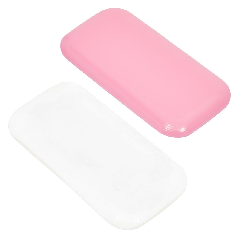 Silicone Eyelash Pads for Lash Extensions, Tech Supplies in 2 Colors (6 Pack)