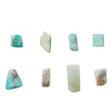 Amazonite Crystals 1 lbs, Natural Raw Crushed Tumbled Stones for Healing & Jewlery Making