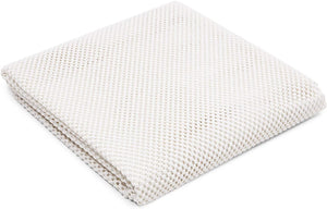 Extra Thick Nonslip Mat Rug Holder Pad for Area Rugs, Carpets, Hard Floors, White (3 x 5 Feet)