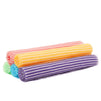 Extra Long Nylon Exfoliating Body Scrub Towel (11.5 x 34.5 In, Assorted Colors, 10 Pack)