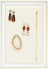 Hanging Jewelry Display Board with 40 Pins (9.8 x 13.75 x 0.75 In)