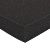 2-Pack Packing Foam Sheets - 16x12x1.5 Customizable Polyurethane Insert Pads for Tool Case Cushioning, Crafts (Black)