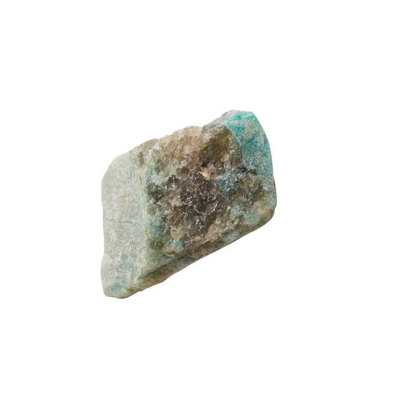 Amazonite Crystals 1 lbs with Pouch, Natural Rough Raw Stone Large 1" to 2.5" for Healing