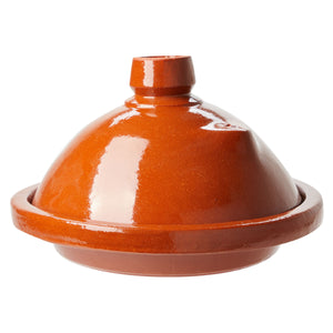 Moroccan Tagine Clay Cooking Pot with Lid for Meat, Stew, Casserole  (12 in)