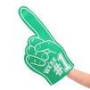 2 Pack Foam Finger #1, It's Goin' Down, Sports Party Favors, Outdoor Essentials, Blue (17.5 in)