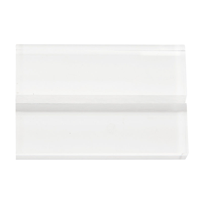 Clear Table Number Holders for Weddings, Acrylic Place Card Signs (10 Pack)