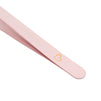 6-Piece  Precision Tweezer Set for Eyelash Extensions with Storage Case (Light Pink)