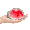 2 Pack Break Your Own Geodes for Kids, Pink and Blue Crystals (4 lbs)