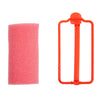 100 Pack Foam Sponge Hair Rollers, Soft Heatless Sleeping Curlers (Jumbo, XLarge, Large, Medium, Small)