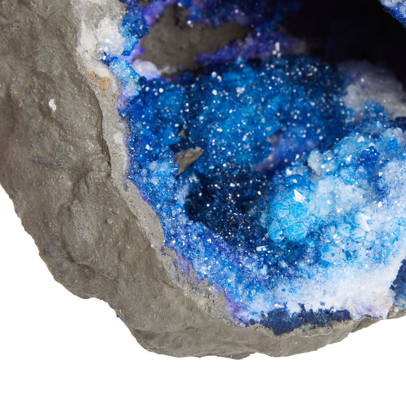 2 Pack Break Your Own Geodes for Kids, Pink and Blue Crystals (4 lbs)
