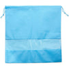 Drawstring Dust Bags with Visual Window, Non-Woven Fabric (Blue, 20 In, 10 Pack)