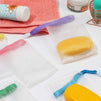 Soap Saver Mesh Bags for Face & Body Cleansing (3.8 x 5 Inches, 12 Pack)