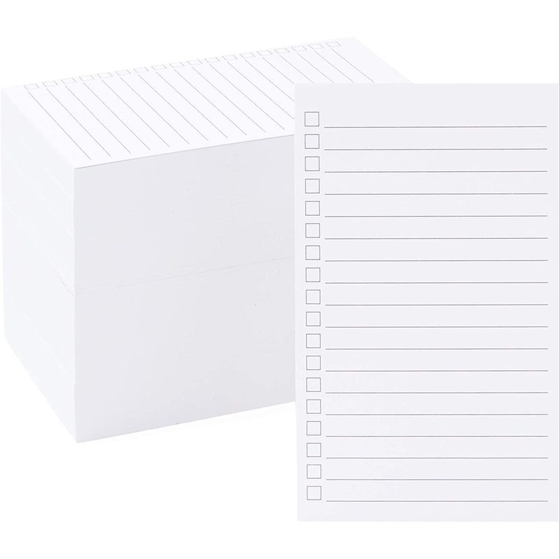 Vertical Ruled Index Cards Template