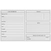 Client Profile Cards for Salons (8 x 5 In, White, 100 Pack)