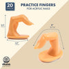 Nail Practice Fingers for Acrylic (20 Pack)
