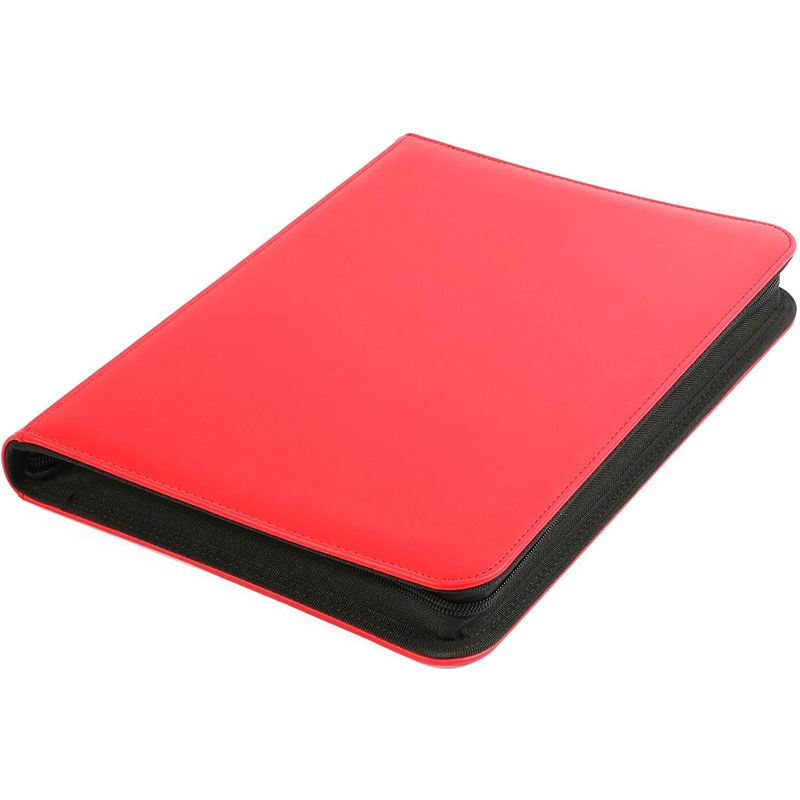 NEW) Red Trading Card Binder (Holds 900 Cards) – Preza Cards