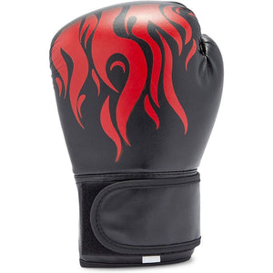 Okuna Outpost Black Boxing Gloves for Adults, 10 Ounce Punching Mitts (2 Pieces)