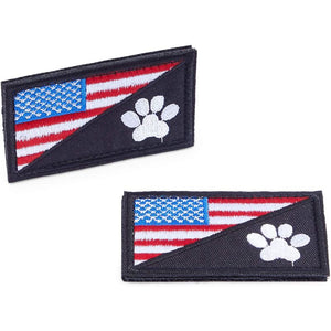 Service Dog Patches Set, 10Pack Ask to Pet Dog Vest Patches, Dog Paw  Pattern Patches for Dog Harness, Do Not Pet in Training Dog Patches  (A-10PCS