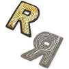 Gold Sequin Iron On Patches, A-Z Alphabet Letters (0.9-1.6 in, 78 Pieces)