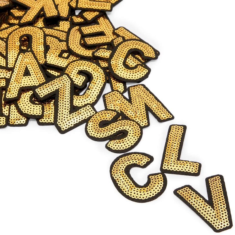 Alphabet Letters - Gold — The Buffalo Bead Gallery