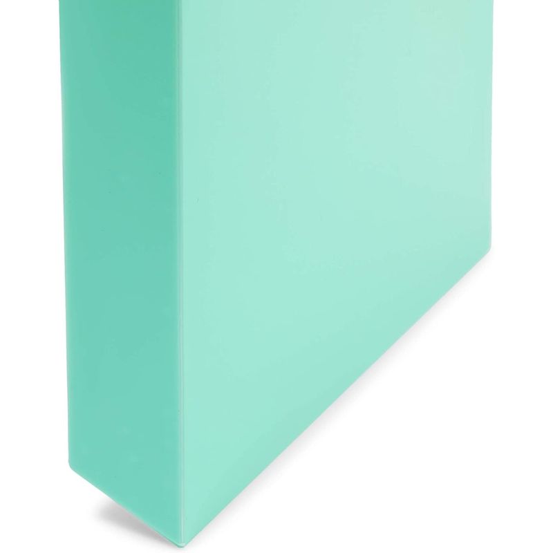 Magnetic Wall File for Organization (9.5 x 12.5 x 1.1 in, Teal, 2 Pack)