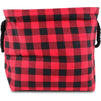 Okuna Outpost Foldable Storage Bin with Rope Handles, Buffalo Plaid (17 x 12 x 15 in)