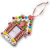 Christmas Picture Frames, Gingerbread House Photo Frame Xmas Ornaments (3 Pack)