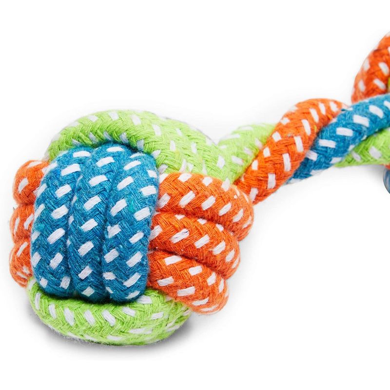 Dog Rope Toys for Large Pets, Fetch and Chew Toys, 6 Designs (6 Pack)