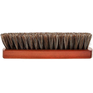 Horsehair Shoe Brush (7 x 1.9 x 1.75 Inches, Brown)