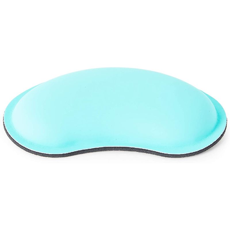 Teal Mouse Pad Wrist Support and Keyboard Rest Pad, Waterproof (2 Piece Set)
