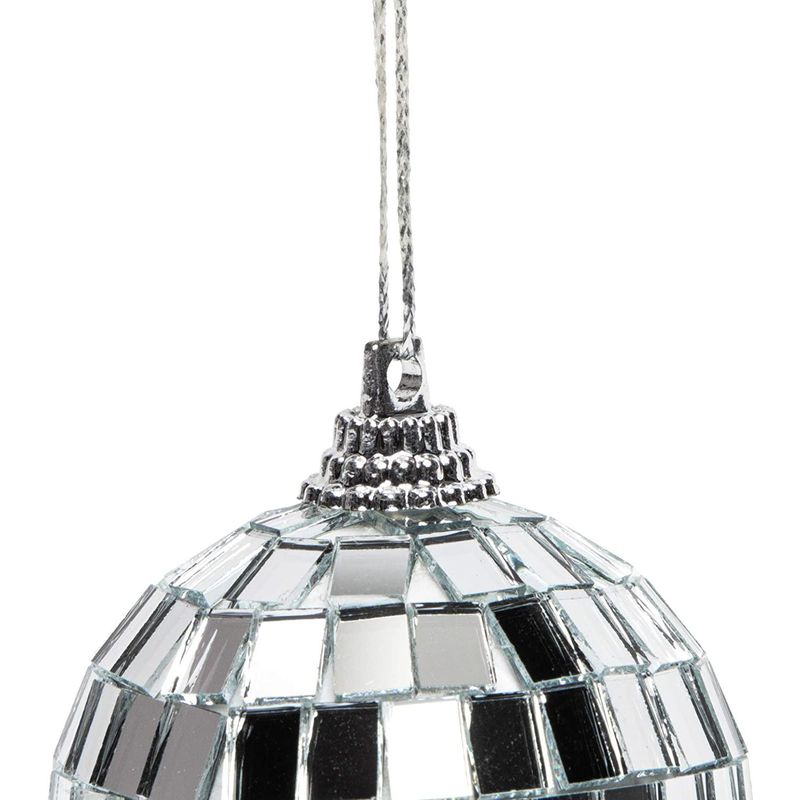 Disco Ball Christmas Tree Ornaments (2 In, 36 Pack)