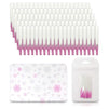 White Fiberglass Nail Extension Kit (2.25 In, 110 Pieces)
