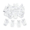 Nail Tip Clamps for Polygel Forms, Manicure Extension Clips (Clear, 20 Pack)