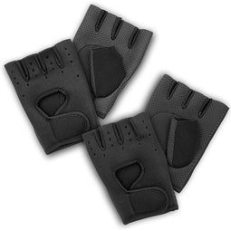 2 Packs Of Non Slip Fingerless Yoga Gloves Exercise Gloves Workout