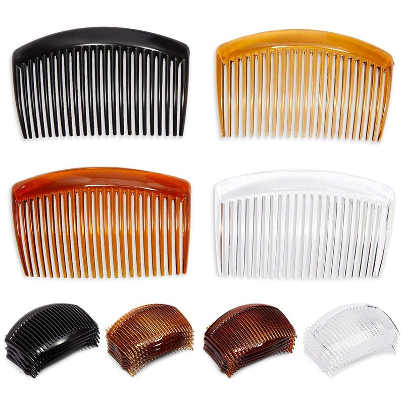 Hair Side Combs for Women (4 Colors, 36 Pack)