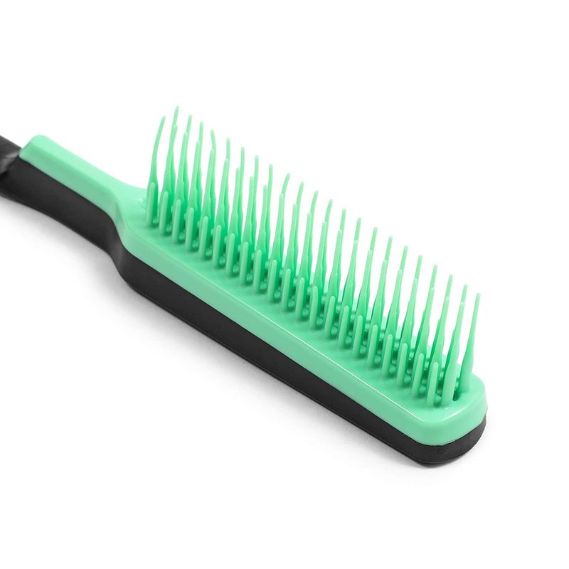 Hair Teasing and Wave Combs, Detangling Brush for Women and Men (10 In, 6 Pack)