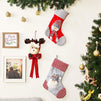 Reindeer Door Hanger for Christmas (11.5 x 19 x 3 Inches)