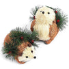Christmas Centerpiece, Hedgehog Figure Set (2 Pack)