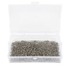Silver Screw Eye Pins, Peg Hooks (10 x 4.5 mm, 500 Pack)