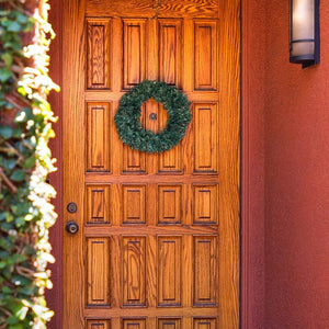 Wreaths for Front Door, Christmas Wreath (14 in, 2 Pack)