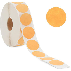 Round Kraft Labels, Circle Stickers Roll for Crafts, Gift Wrap (1.5 in, 1000 Pieces)
