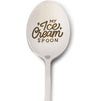 Engraved Stainless Steel Spoon with Gift Box, My Ice Cream Spoon (7.8 Inches)