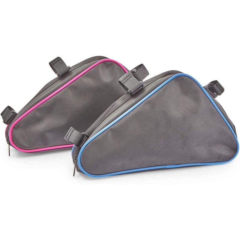 Bike Saddle Bags, Waterproof Bicycle Bags (11.3 x 6.5 in, 2 Pack)