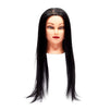 Cosmetology Mannequin Head with Black Synthetic Hair (26-28 In)